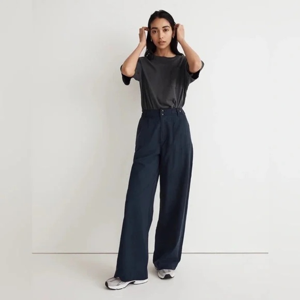 Madewell Harlow pant navy size 6